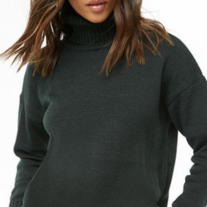 Forever 21 Ribbed Turtleneck Sweater